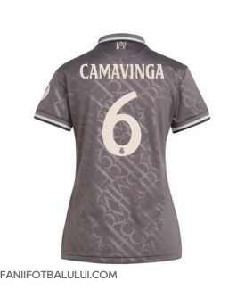 Real Madrid Eduardo Camavinga #6 Tricou Fotbal Replică 2024-25 Femei Treilea